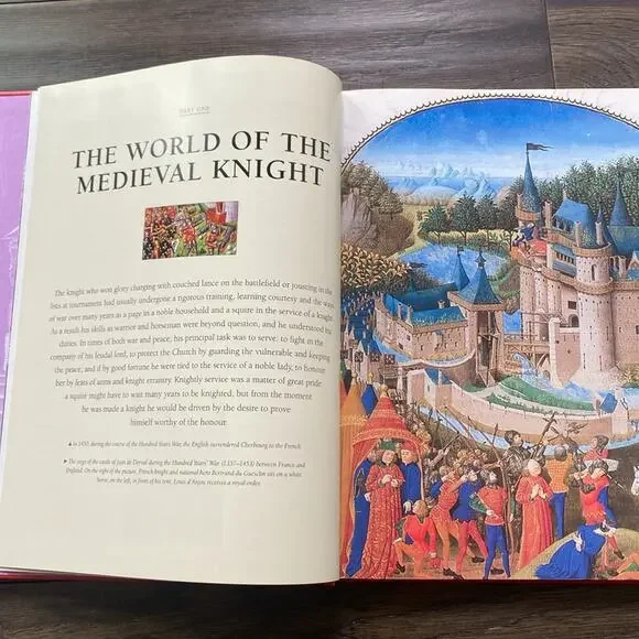 THE COMPLETE ILLUSTRATED HISTORY OF KNIGHTS Hard Cover Book by Charles Phillips - Picture 6 of 8